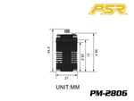 POWERSTAR PM-2806 Brushless HV Standard Digital Servo Aluminum Case