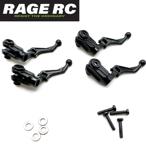 Rage RC RGR6059 Blade Grips w/ Screw Set Hero-Copter