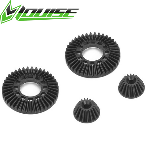 Louise LNBA322 Plastic 40T/17T Bevel Gear Solid Axle