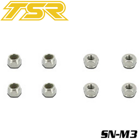 Team Saxo SN-M3 M3 Nut (50)