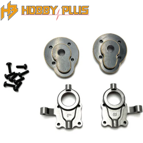 Hobby Plus HBP240391 Machine Aluminum Front Portal Hub Set CR-18P