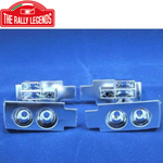 The Rally Legends EZRL2348 Chrome Cups Light Set Fiat