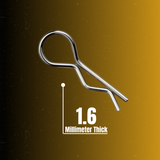 Bermco RC Parts 1/5 Body Clips (10)