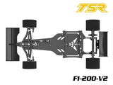 Team Saxo F1-200-V2 F1 1/10 Car Kit