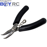 Naughty Boy RC Curved Tip Mini Pliers