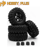 Hobby Plus HBP240370 1.2inch Mudder-XL Extra Soft Sticky Tire 68mm & Wheels