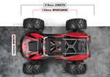 BlackZon Spryte MT Turbo 1/20 4WD Monster Truck Red RTR Brushless