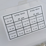 Naughty Boy RC 400pc Stainless Steel E Clips 1.5-15mm