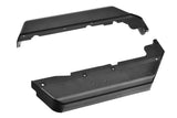 Team Corally C-00180-863 Left-Right Side Guards Asuga XLR in black, designed as durable radio control parts for protecting the sides of rc cars.