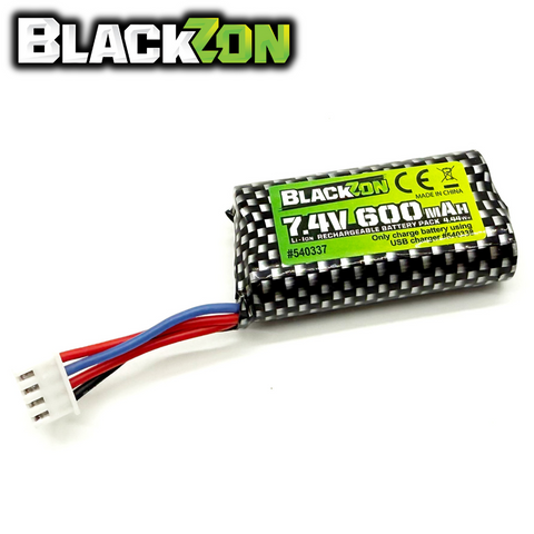 BlackZon BZN540337 Battery 600mah 7.4v Li-ion