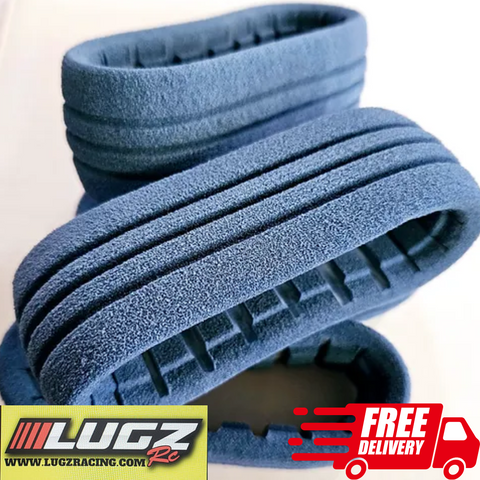 Lugz RC Hard Grey/Blue Foam Inserts 1/8 Buggy & Short Course Truck