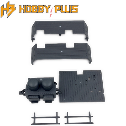 Hobby Plus HBP240557 Body Parts & Mud Guards (Grey) Terranaut 8x8