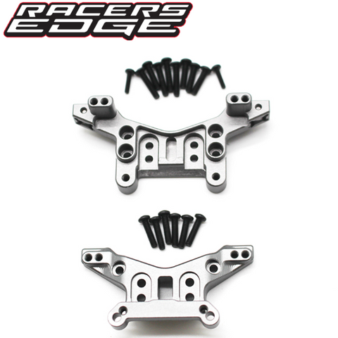 Racers Edge RCE6422 Aluminum Front & Rear Shock Tower Set Blackzon Slyder