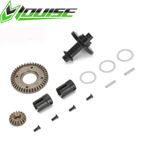 Louise LNBA323 Solid Axle 42T/17T Metal LMX LTX LDX LRX Carten RC Car Part