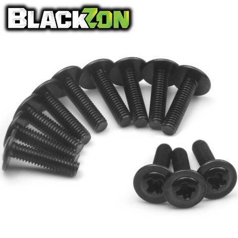 BlackZon BZN540357 Flange Head Self-Tapping Screws PWTHO2.5x12mm