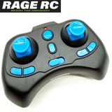 Rage RC RGR4579 2.4GHz Transmitter Blue AeroBoard