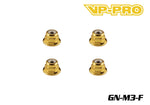 VP-PRO GN-M3-F Gold M3 Flange Locknuts (20)