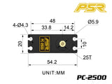 POWERSTAR PC-2500 DC HV Digital Servo Metal Gear