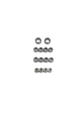 Hobby Plus HBP240130 Rubber Sealed Ball Bearings Set Speck B