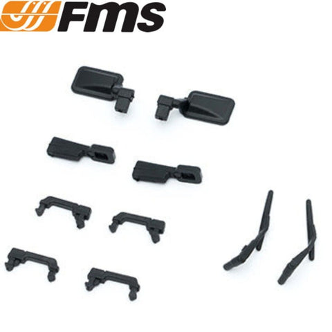 FMS C3486 FCX24M Mirror, Wiper Handle RC Car Truck Land Rover Defender 110 90