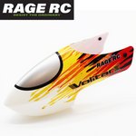 Rage RC RGR6041 Red Replacement Canopy Voiltar X