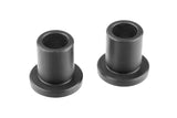 Team Corally C-00140-011 Steel Steering Plate Bushing (2) shown as two black cylindrical bushings used in radio control car parts for steering plate assembly.