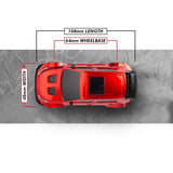 BlackZon Myte D 1/43 Drift Car RTR Red 4wd