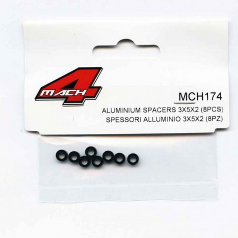 MACH4 MCH174 Aluminum Spacers 3X5X2