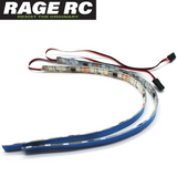 Rage RC RGRB1475 LED Light Strip Set (2) LightWave 400BL