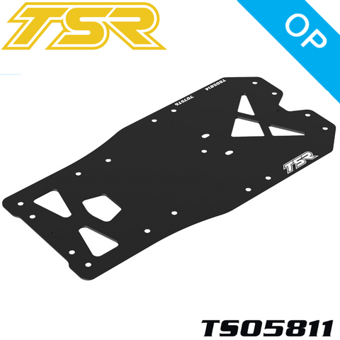 Team Saxo TS05811 Aluminum Main Chassis 2.0mm GT-300W-V4