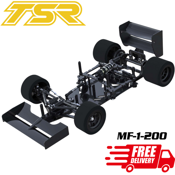 Team Saxo MF-1-200 Mini F1 RC Race Car Kit 1/10 2wd Racing Chassis