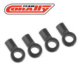 Team Corally C-00140-120 Composite Ball Joint 4.8mm Anti-Roll Bar (4)