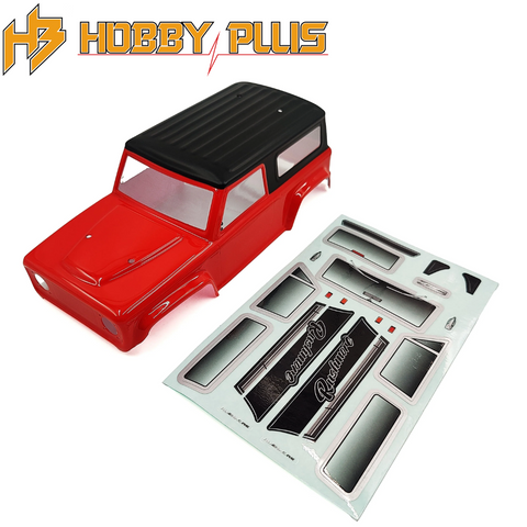 Hobby Plus HBP240417 Rushmore Body Red / Black Top