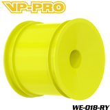 VP-PRO WE-018-RY 1/10 Stadium Truck Rim Yellow (4) PR Offset