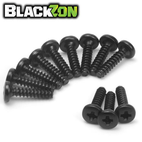 BlackZon BZN540352 Pan Head Self-Tapping Screws BMHO2.3x10mm