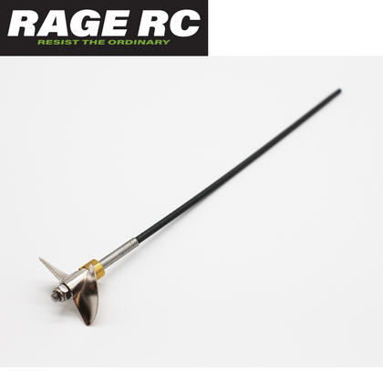 Rage RC RGRB1282 Propeller Shaft with Prop Velocity 900BL, a precise radio control part designed for improved performance in rc cars and rtr rc cars.