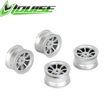 Louise LNBA260 8 Spoke Wheel +1mm Silver LMX