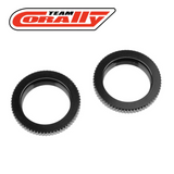 Team Corally C-00140-059 Shock Body Spring Adj. Nut Alu (2)