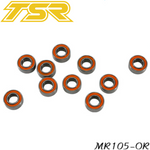 Team Saxo MR105-OR Bearing 5x10x4mm (10)