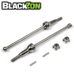 BlackZon BZN540239 Steel Front Universal Drive Shaft Set Smyter