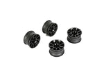 Louise LNBA320 10 Spoke Wheel +4mm Black LMX