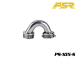 POWERSTAR PS-105-S 1/8 GT On-Road Exhaust Pipe (EFRA 2201) Silver Plating