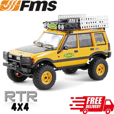 FMS FCX24M Land Rover Discovery Camel Trophy 1/24 RTR