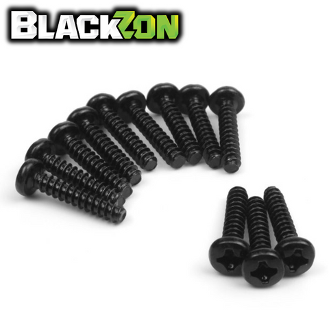 BlackZon BZN540156 Pan Head Self Tapping Screws PBHO3x15mm