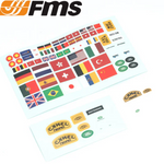 FMS C3521 FCX24M Defender 90 Body Decal Sheet