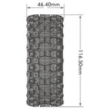 Lousie MFT B-Uphill 1/8 Buggy Tires 17mm Black Spoke Rim Soft (2) RC Car Truck