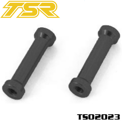 Team Saxo TS02023 Chassis Standoff 23mm (2)