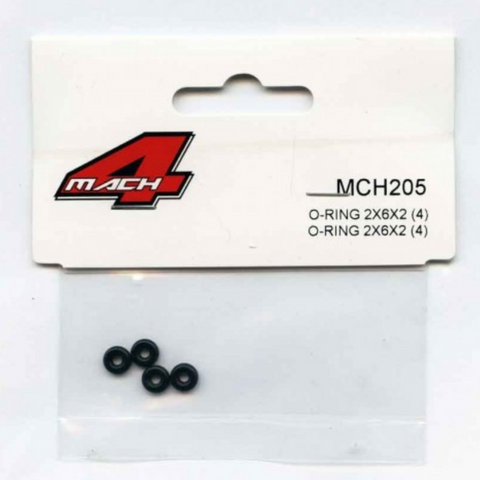 MACH4 MCH205 O-RING 2X6X2 (4)