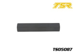 Team Saxo TS05087 MGT Balancing Weight, a black rectangular component designed for precise weight distribution in radio control cars.