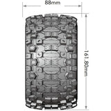 Louise MFT ST-Uphill Sport 1/8 Stadium Truck Tires (2) 17mm 0 & 1/2